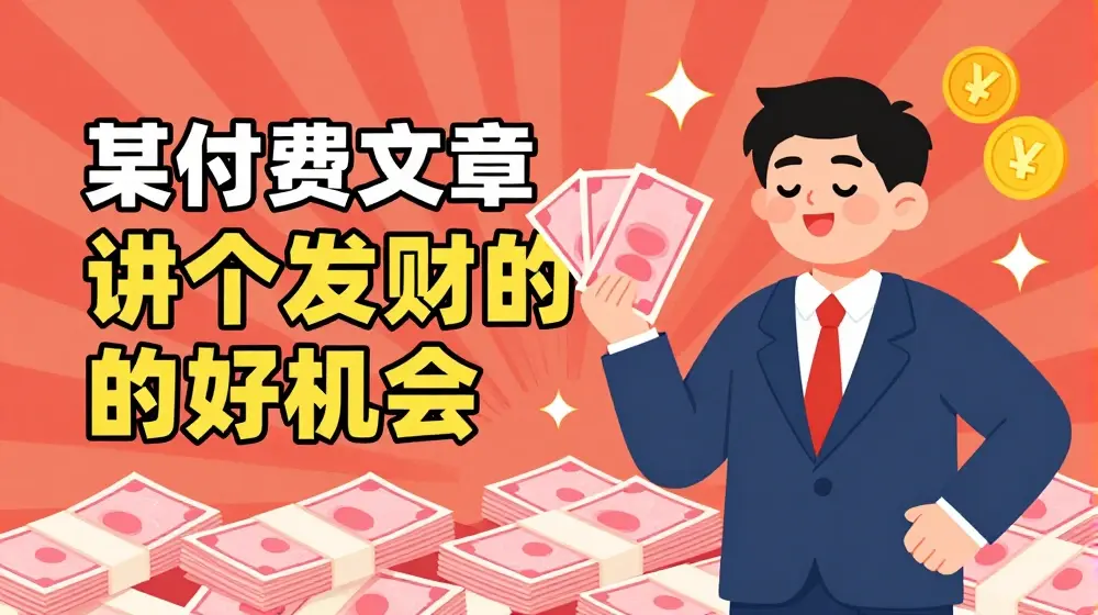 某付费文章《讲个发财好机会》拆解单月营业额千万的玄学生意