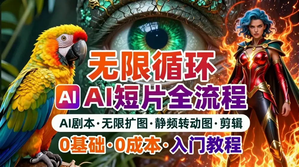 AI剪辑无限循环画面：新手轻松月入上万的秘技【揭秘】